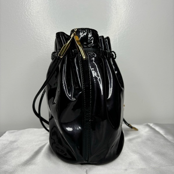 Salvatore Ferragamo Patent Leather Bucket Bag - Picture 4 of 12